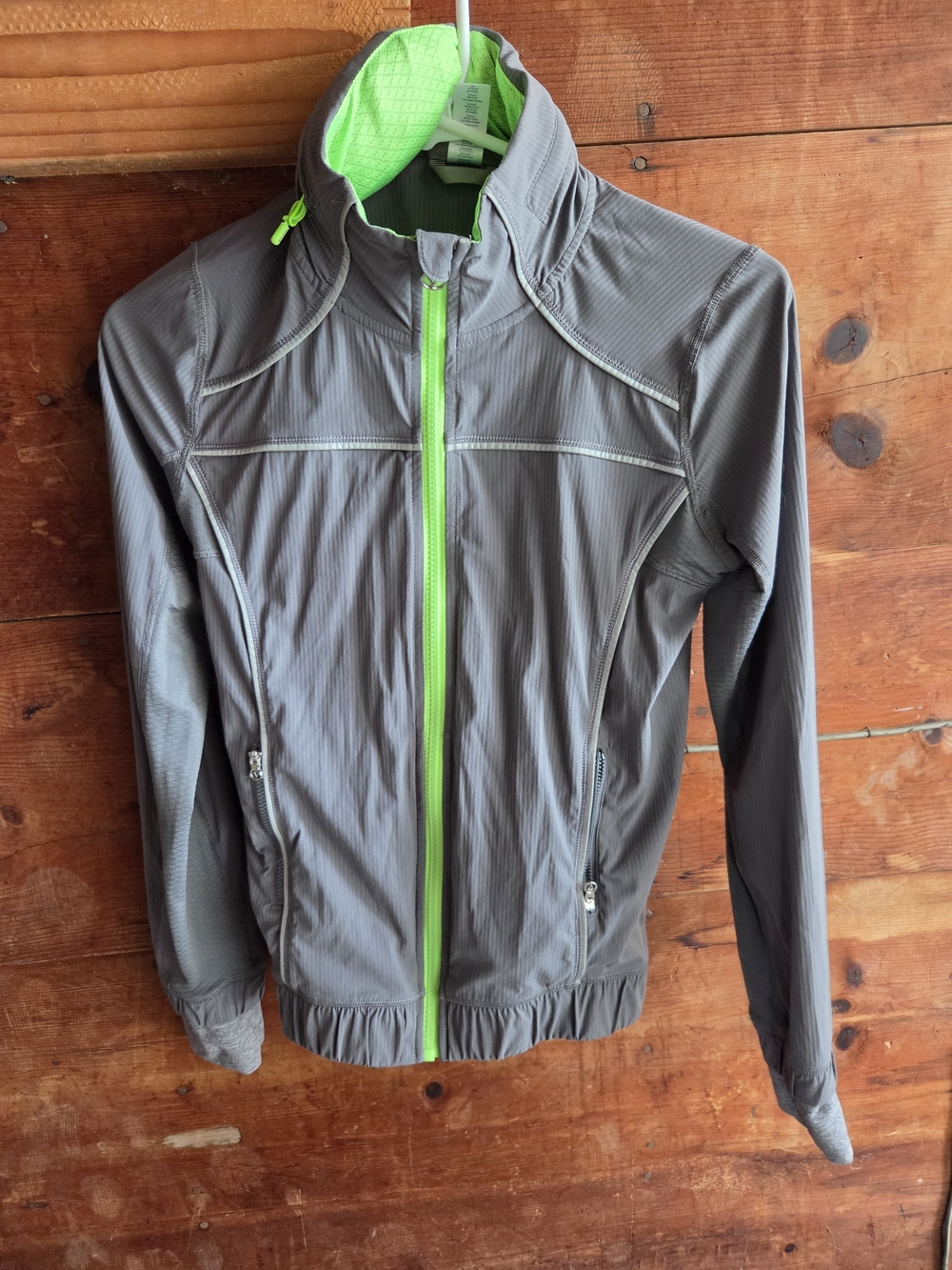 Ivivva By Lululemon Gray Athletic Jacket